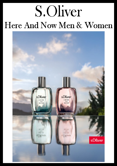 S.Oliver Here And Now for men & Women Eau de Parfum